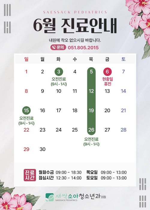 진료일정